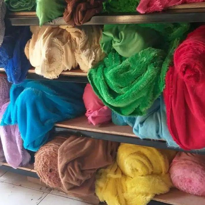 Jual KAIN BULU RASFUR UKURAN 50x170CM 바 | Shopee Indonesia