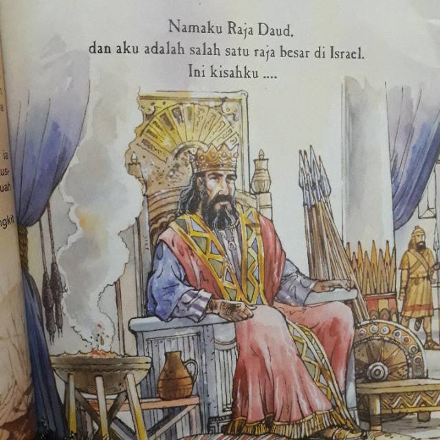 Jual Raja Besar Dalam Alkitab Saul Daud dan Salomo (new) Yesus Raja ...