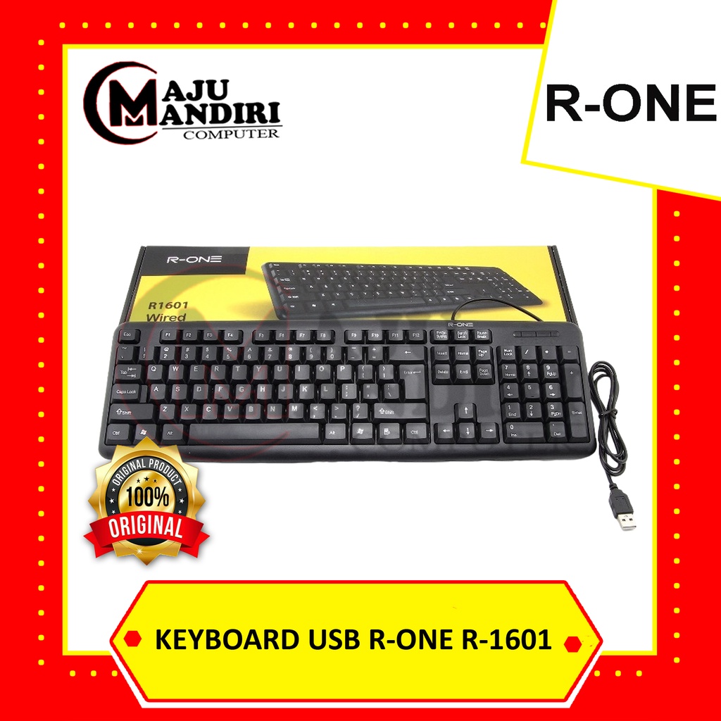 Jual KEYBOARD USB R-ONE KRU | Shopee Indonesia