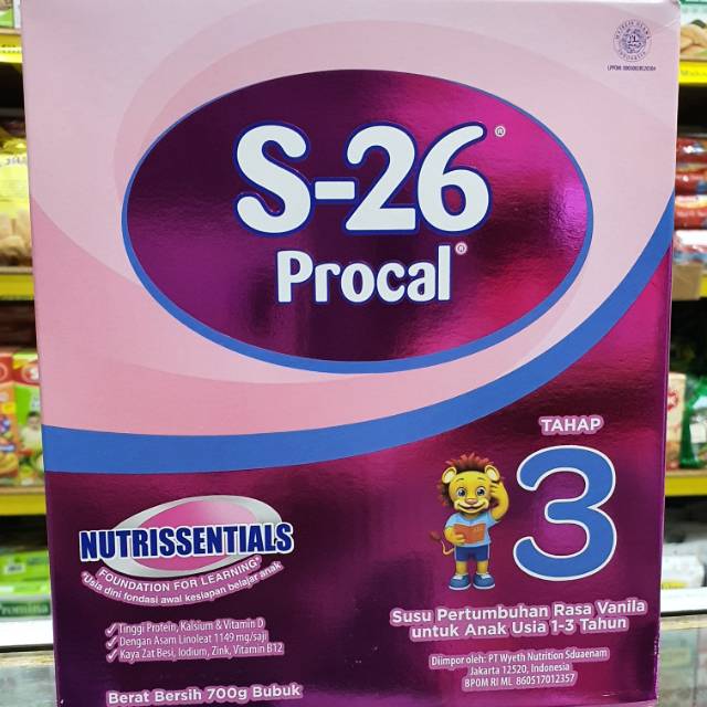 Jual S-26 Procal Tahap 3 (1-3 Tahun)700gr | Shopee Indonesia