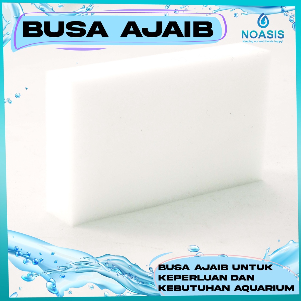 Jual Busa Ajaib Pembersih Noda Kaca Kerak Lumut Aquarium Akuarium