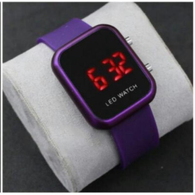 Jual Pa Jam Tangan Wanita Pria Digital Rubber Led Watch Grosir Original