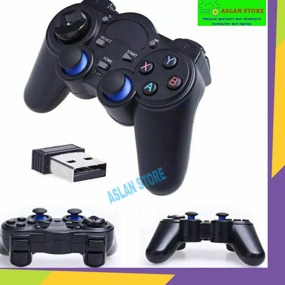 Jual JoyStick stik Wireless 2.4GHz Gamepad for Smart TV, Notebook w