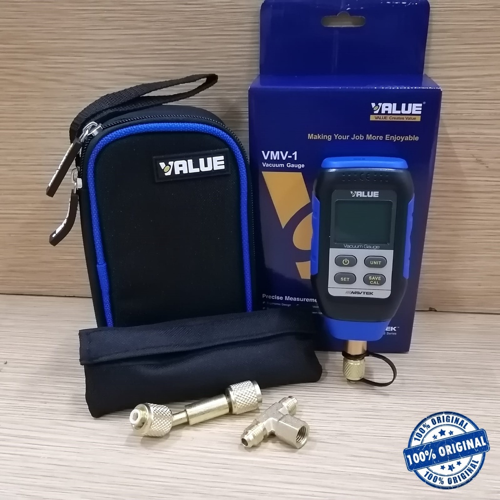 Jual VACUUM PUMP DIGITAL GAUGE VALUE VMV1 Shopee Indonesia