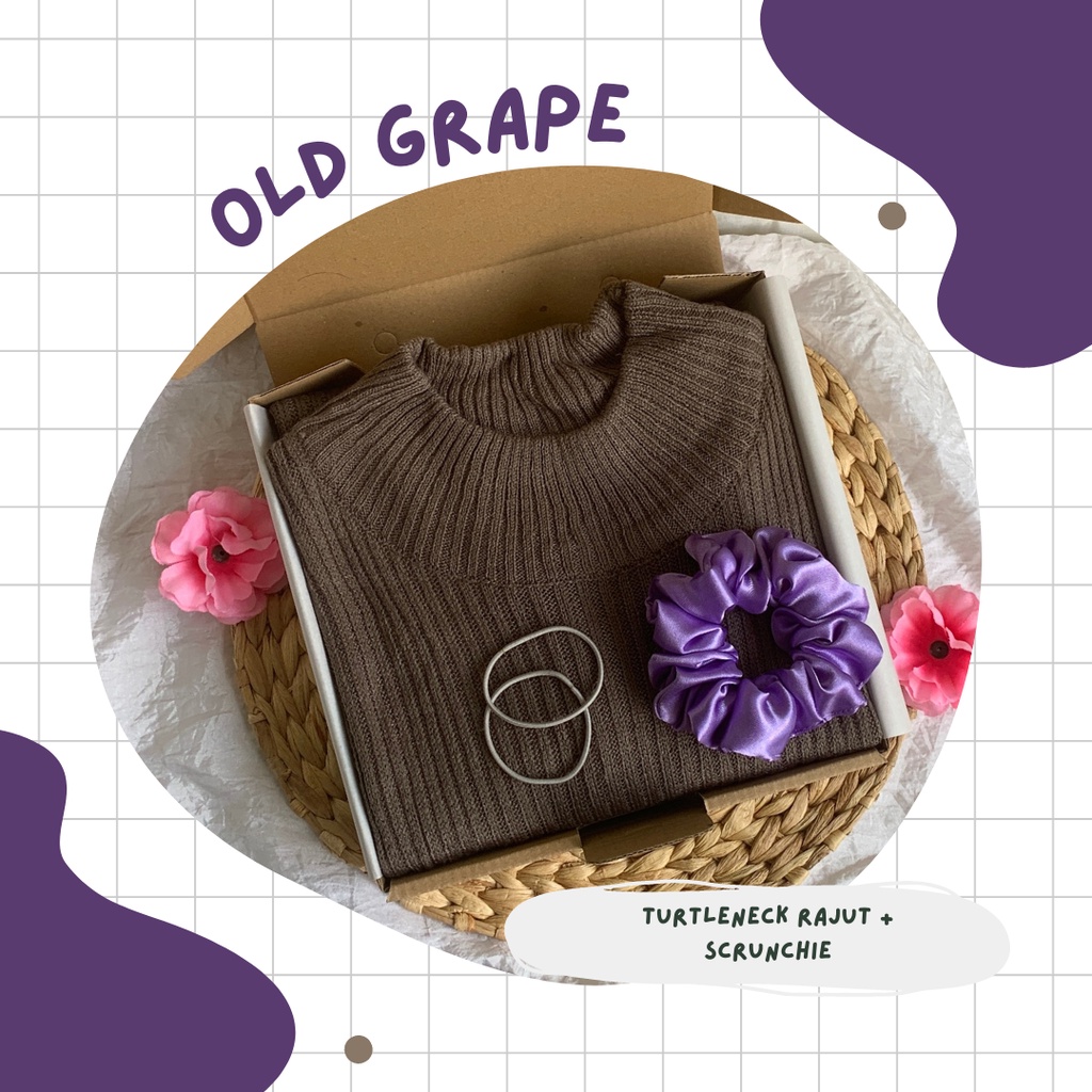 Jual Hampers / Gift Box / Kotak Kado / Hadiah Rajut Turtleneck dan ...