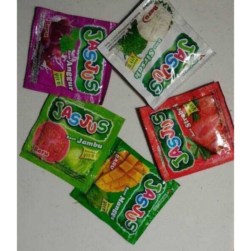 Jual Jasjus Aneka Rasa Jas Jus All Varian 1 Renceng 10 Sachet Shopee Indonesia 