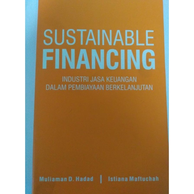 Jual Buku SUSTAINABLE FINANCING -Buku Terbaru | Shopee Indonesia