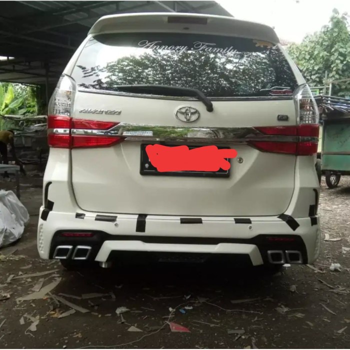 Jual Bumper Bodykit TOYOTA ALL NEW AVANZA2013 Bodikit BODIKIT AVANZA ...