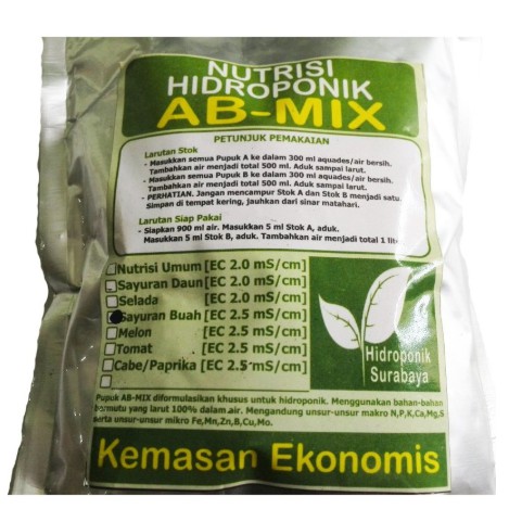 Jual Nutrisi Ab Mix Sayuran Buah Shopee Indonesia