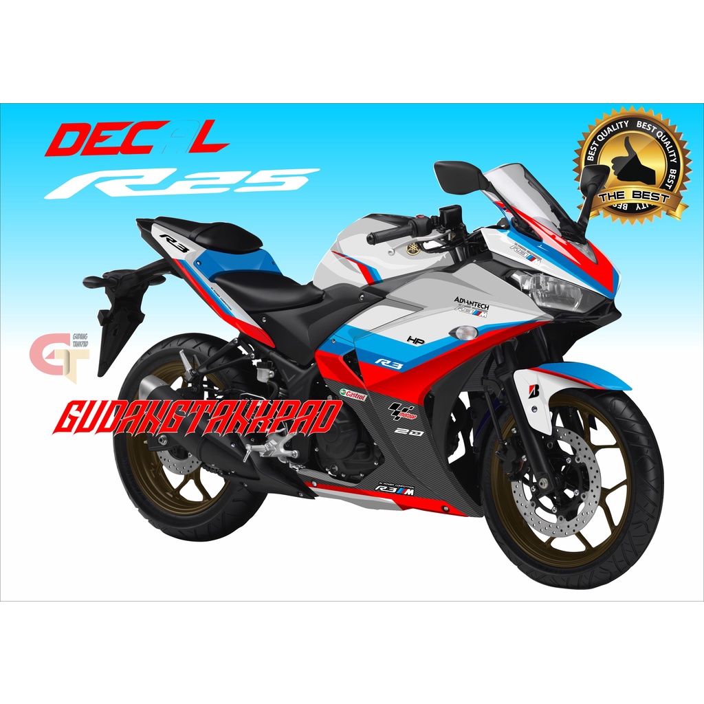 Jual DECAL R25 STIKER FULL BODY R25 | Shopee Indonesia