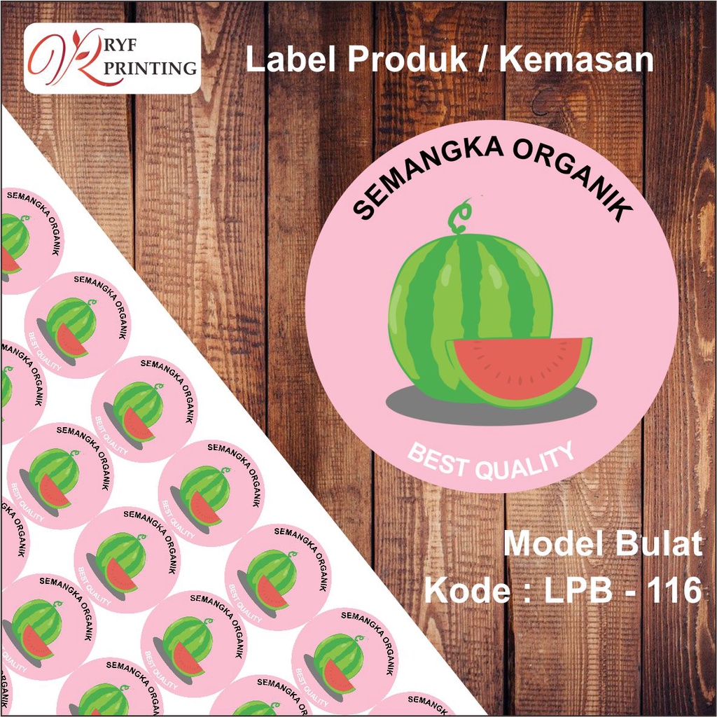 Jual LABEL PRODUK / KEMASAN | Shopee Indonesia