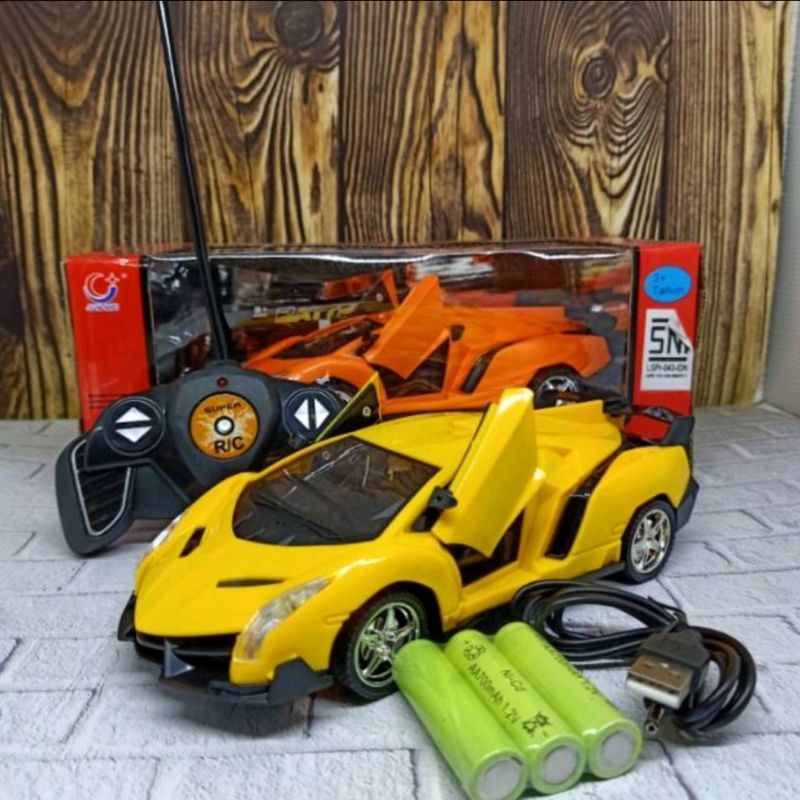 Jual Mobil remote control buka pintu charger modern team | Shopee Indonesia
