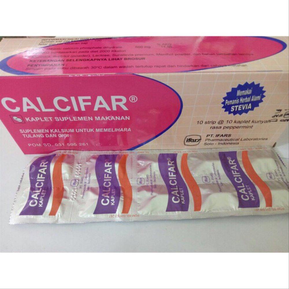 Jual Calcifar Tablet (1 strip) | Shopee Indonesia