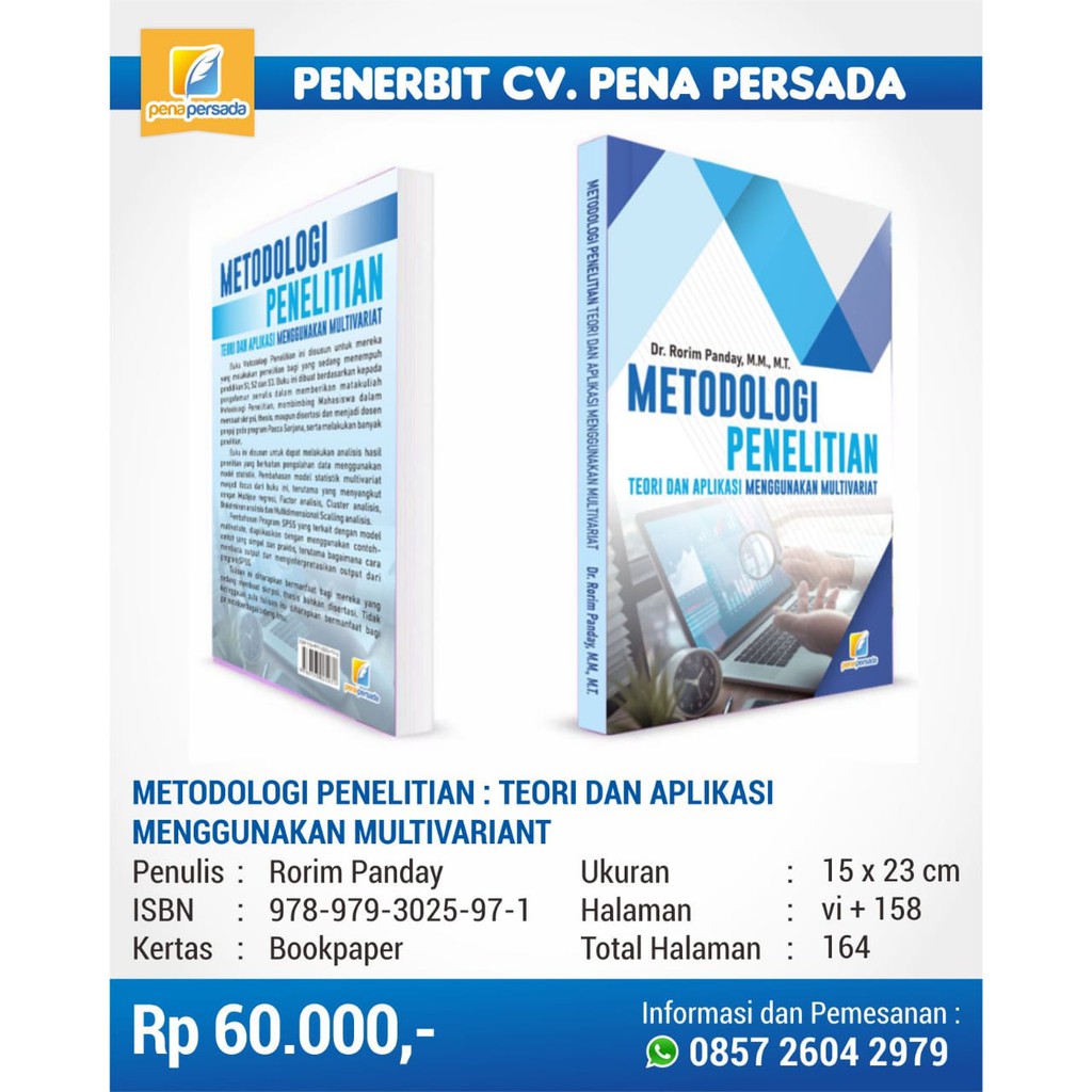 Jual Buku Metodologi Penelitian | Shopee Indonesia