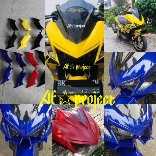 Jual Topeng Dan Winglet Aerox Shopee Indonesia