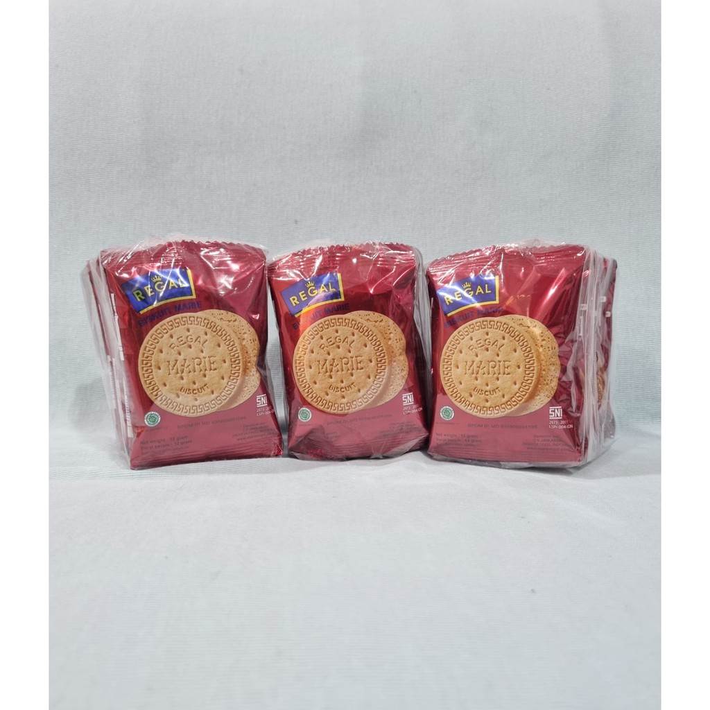 Jual Regal Marie Biscuit (1 Renteng isi 10 Pcs) | Shopee Indonesia