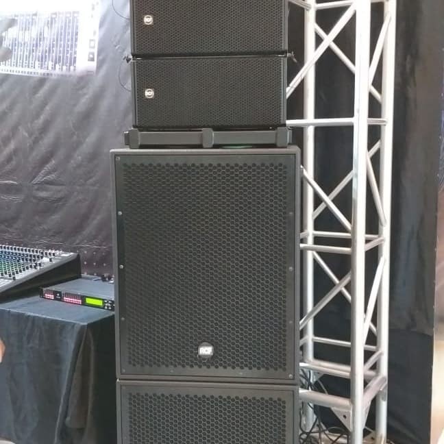 Harga speaker store line array rcf