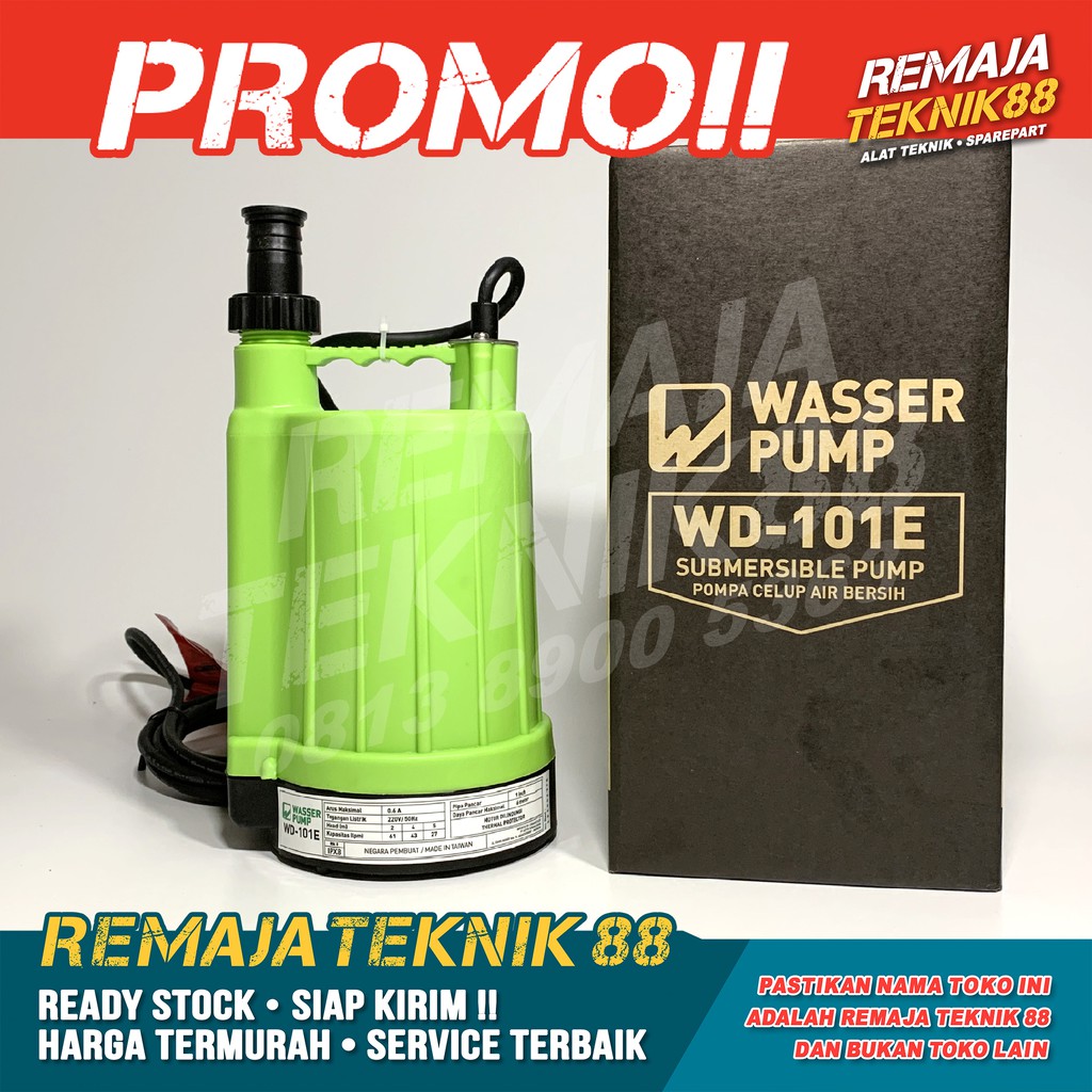 Jual Pompa Celup Air Bersih Wasser Wd 101 E Wd 101e Wd101 E Non