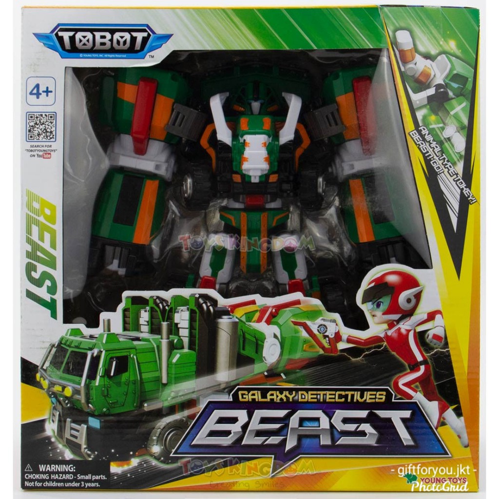 Jual Tobot Galaxy Detectives GD Beast Truck Mainan Action Figure Robot Toy Kid Anak Mobil