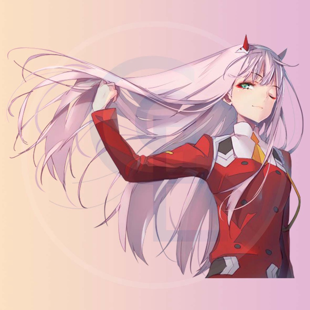 Jual Sticker Zero Two Tumblr Laptop Hp PREMIUM Anime Darling in the ...