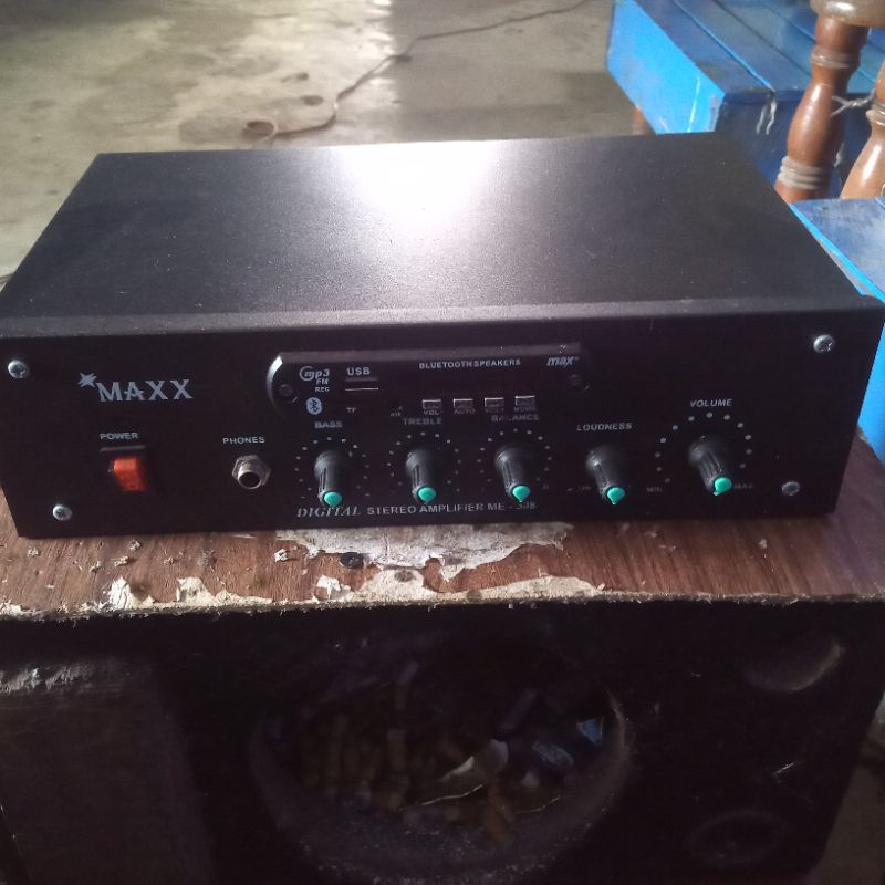 Jual Amplifier driver 400 watt mono plus sub ( jadi tinggal pakai