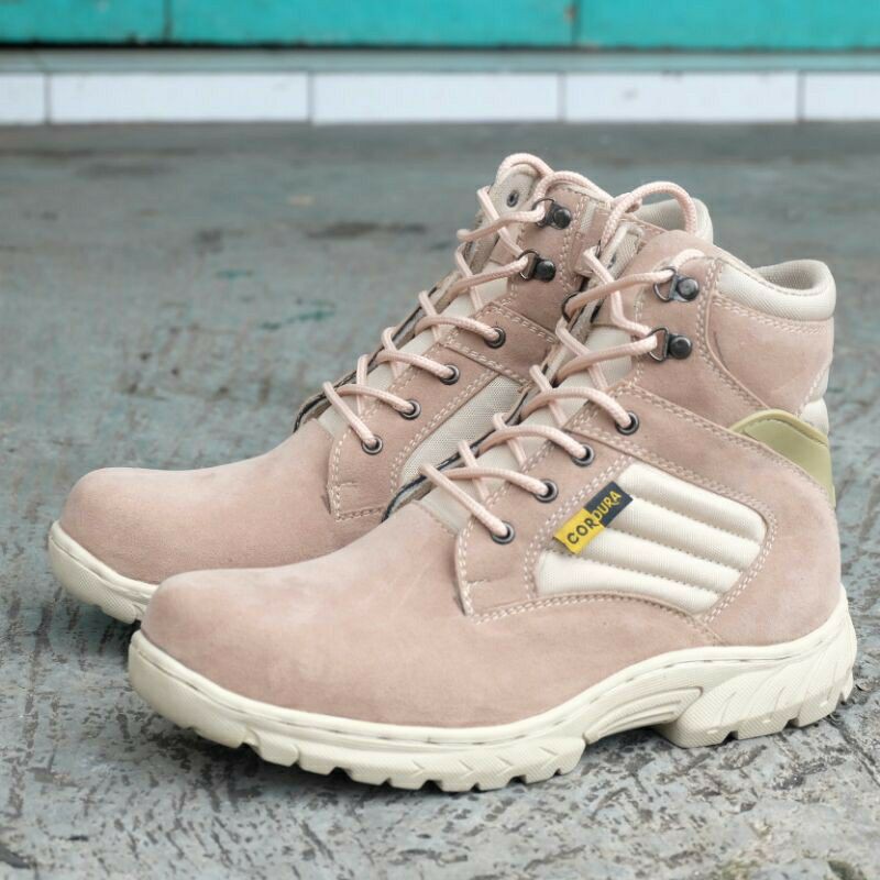 Jual SEPATU BOOTS DELTA 516 6 INCH KREM SEPATU KULIT ORIGINAL IMPORT ...