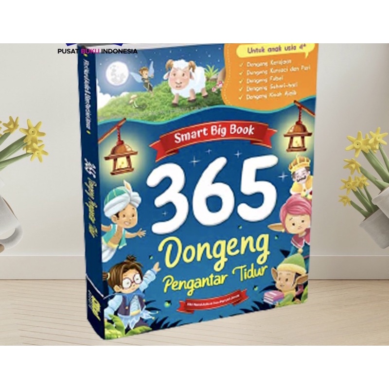 Jual BUKU ANAK 365 DONGENG SEBELUM TIDUR UNTUK ANAK PAUD DAN TK ...