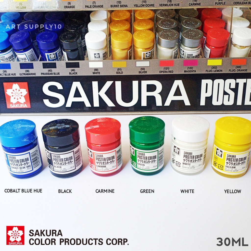 Jual Sakura Poster Color 30ml | Shopee Indonesia
