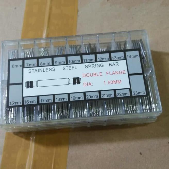 Jual AUS.20Au22ᵂ ‣ spring bar pen untuk jam tangan satu set | Shopee ...