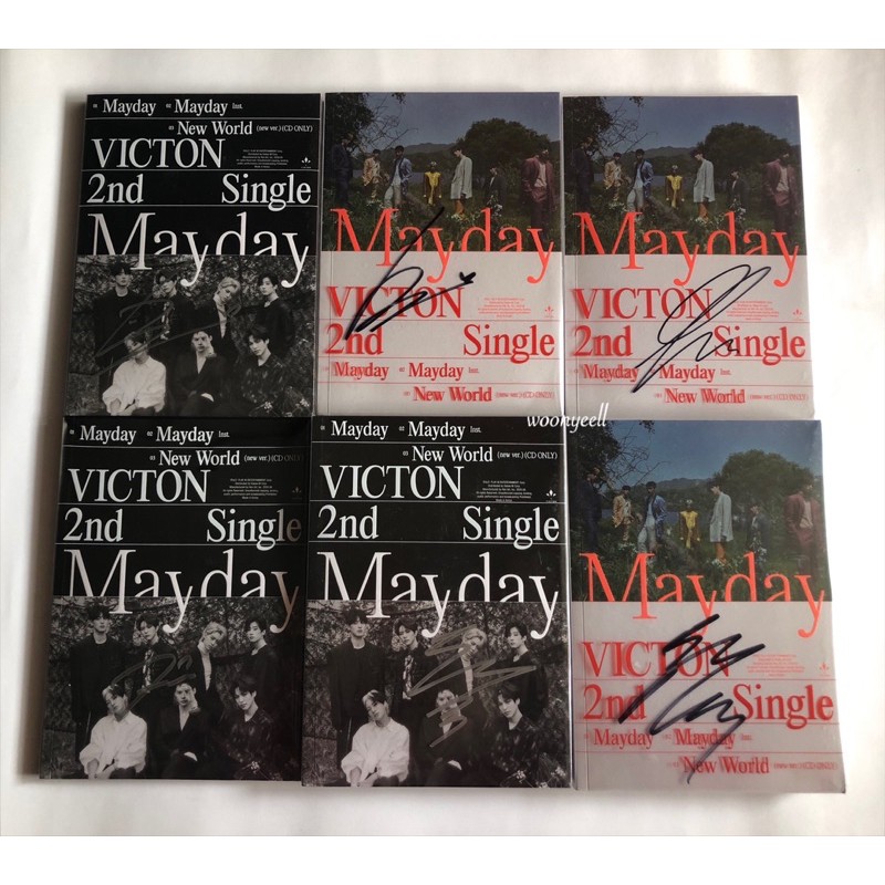 Victon store Seungsik Signed Mayday Album