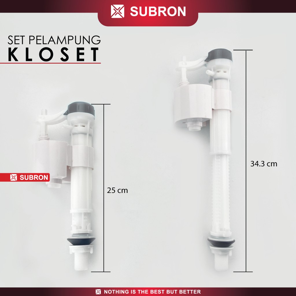 Jual SUBRON Pelampung Kloset Otomatis Toilet Dual Flush WC Duduk ...