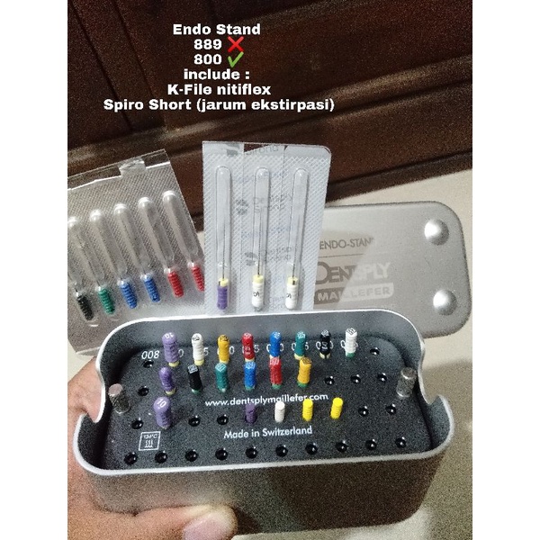 Jual DENTSPLY ENDO STAND ORIGINAL FULLSET | Shopee Indonesia