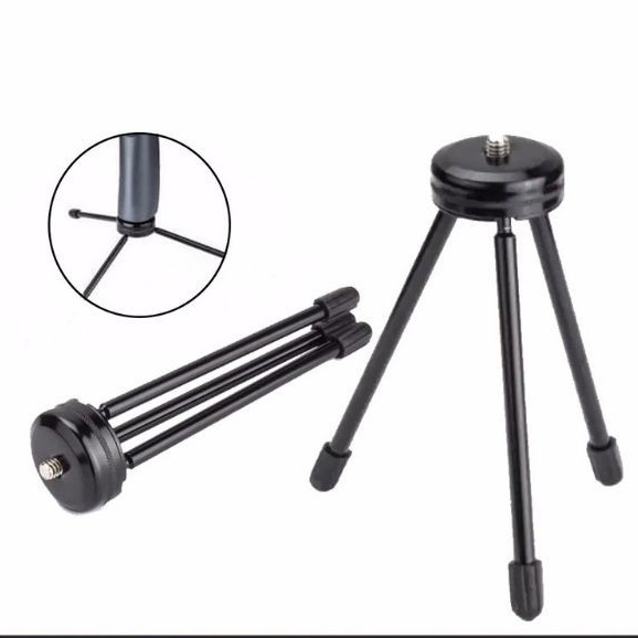 Jual Tripod Mini Besi Full Metal For Camera Ringlight Kokoh Dan Kuat