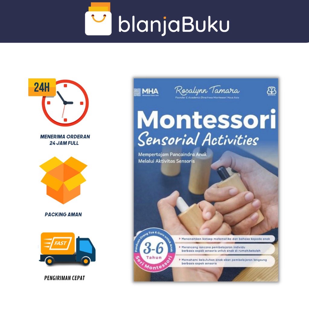 Jual Buku Parenting - Montessori Sensorial Activities : Mempertajam ...