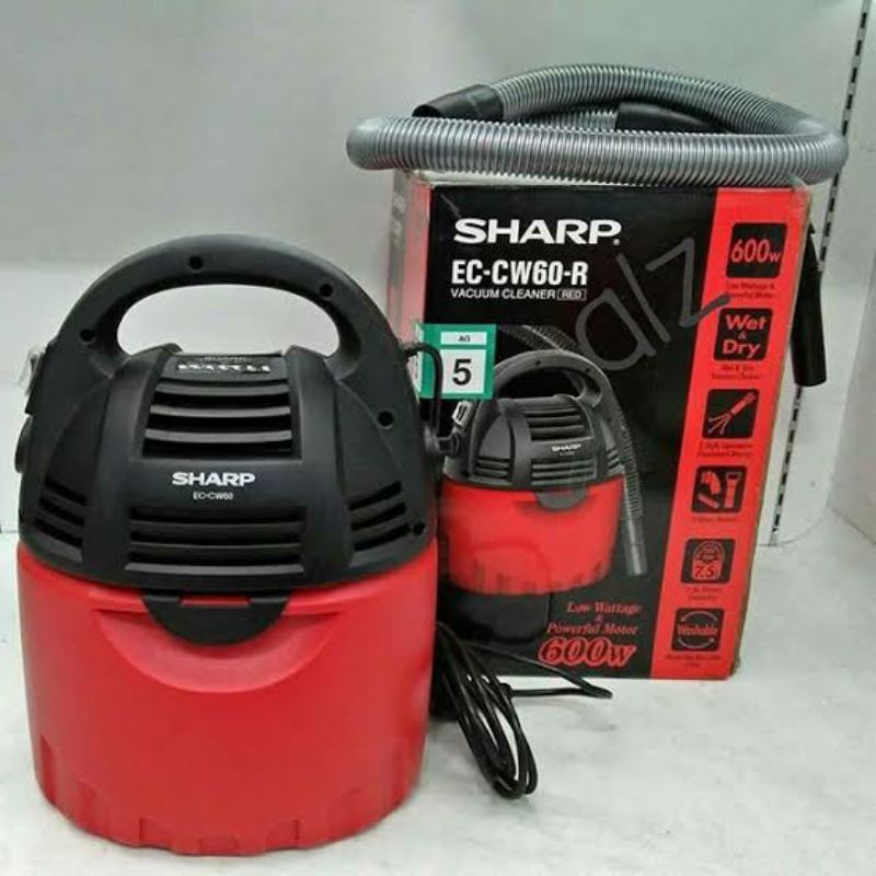 Jual SHARP VACUUM CLEANER EC-CW60 BASAH DAN KERING | Shopee Indonesia