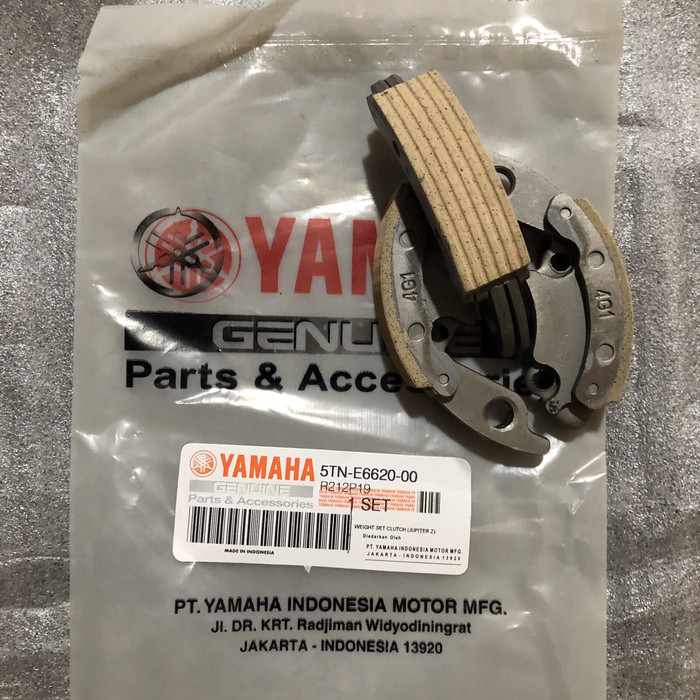 Jual Kampas Ganda Kopling Weight Clutch Yamaha Vega R Jupiter Z 5ER 5TP ...