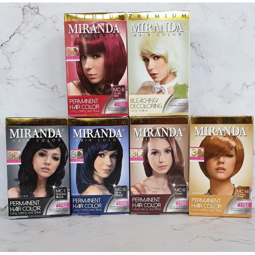 Jual [KECIL/30 GR] MIRANDA HAIR COLOR COLOUR RAMBUT 30GR | Shopee Indonesia