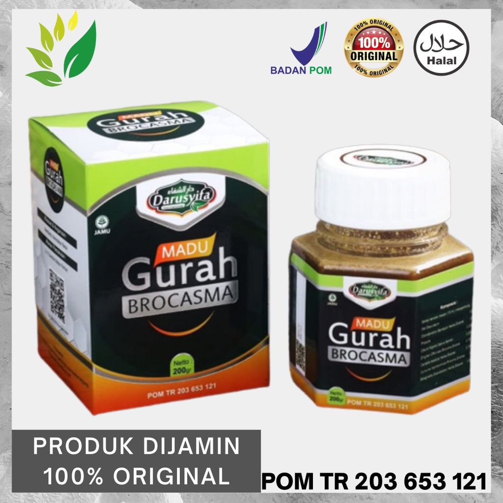 Jual Madu Gurah Brocasma Obat Herbal Sesak Napas Asma Bronchitis Batuk Kronis Original Bisa Cod 9944