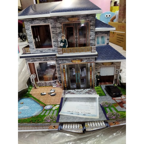 Jual Rumah Kertas Versi Sangat Megah dan Mewah | Shopee Indonesia