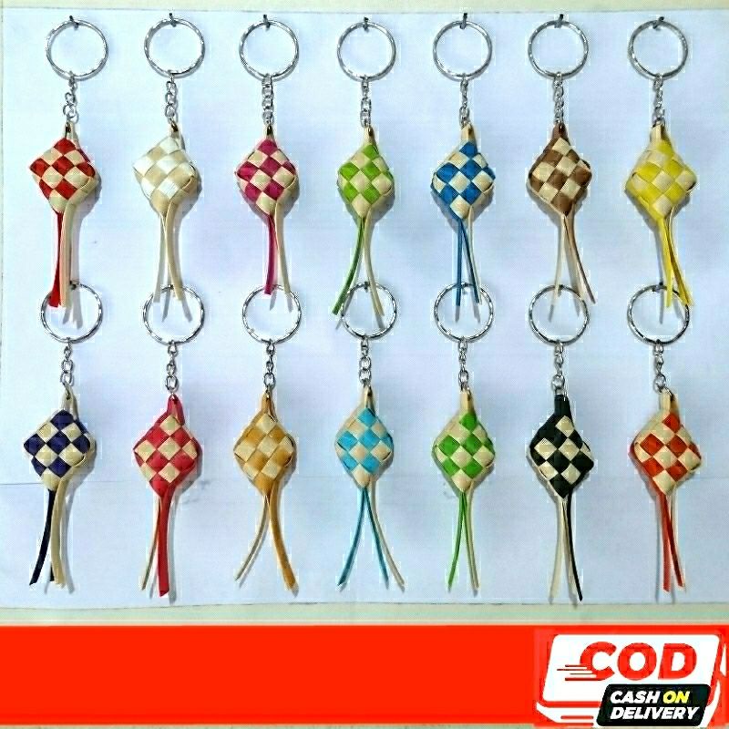 Jual Souvenir Gantungan Kunci Ketupat Pcs Shopee Indonesia