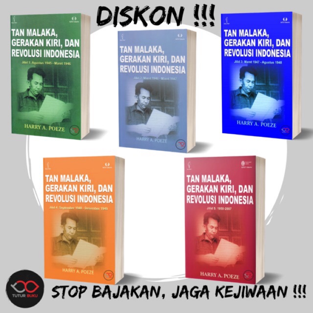 Jual Paket Tan Malaka Gerakan Kiri Dan Revolusi Indonesia - Harry A ...