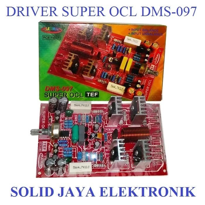 Jual Kit Driver Super Ocl Power Amplifier Tef Socl Dms097 Dms-097 ...