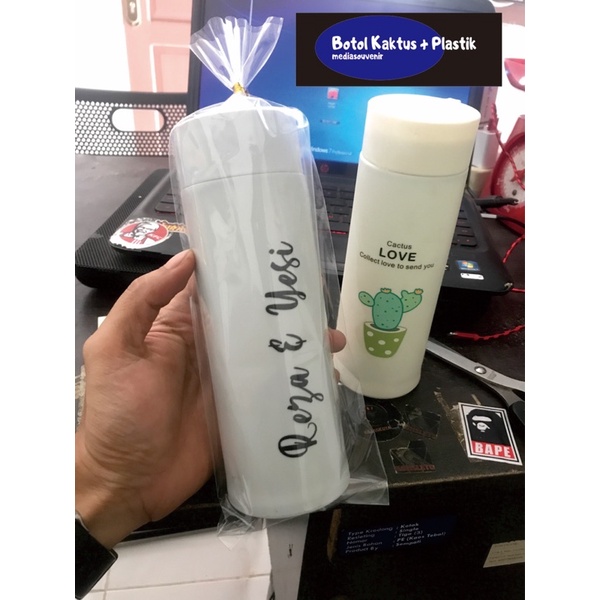 Jual Souvenir Botol Kaktus Custom Nama Kemas Plastik Shopee Indonesia