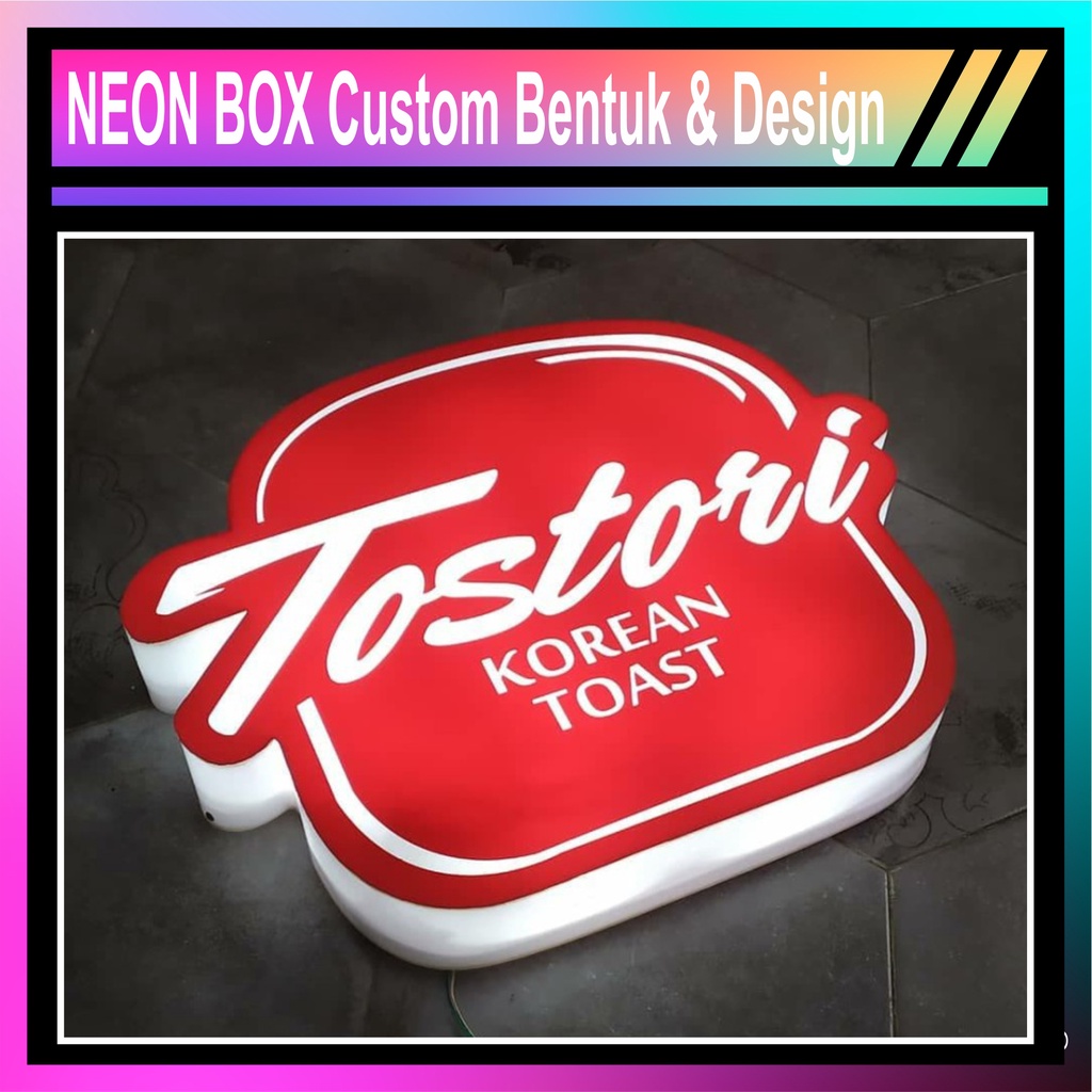 Jual Neon Box Custom - Bebas Bentuk dan Design | Shopee Indonesia