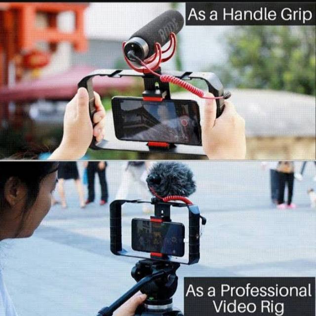 Jual ULANZI U-RIG PRO Smartphone Video Rig 3 Bracket Phone Video ...