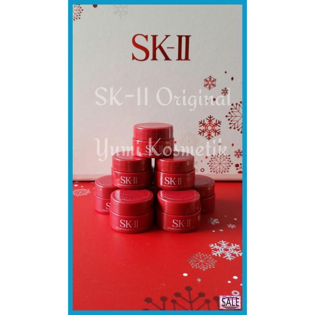 Jual TAMAMIRK- SK-II STEMPOWER EYE CREAM 2.5 GRM -ASLIII. | Shopee ...