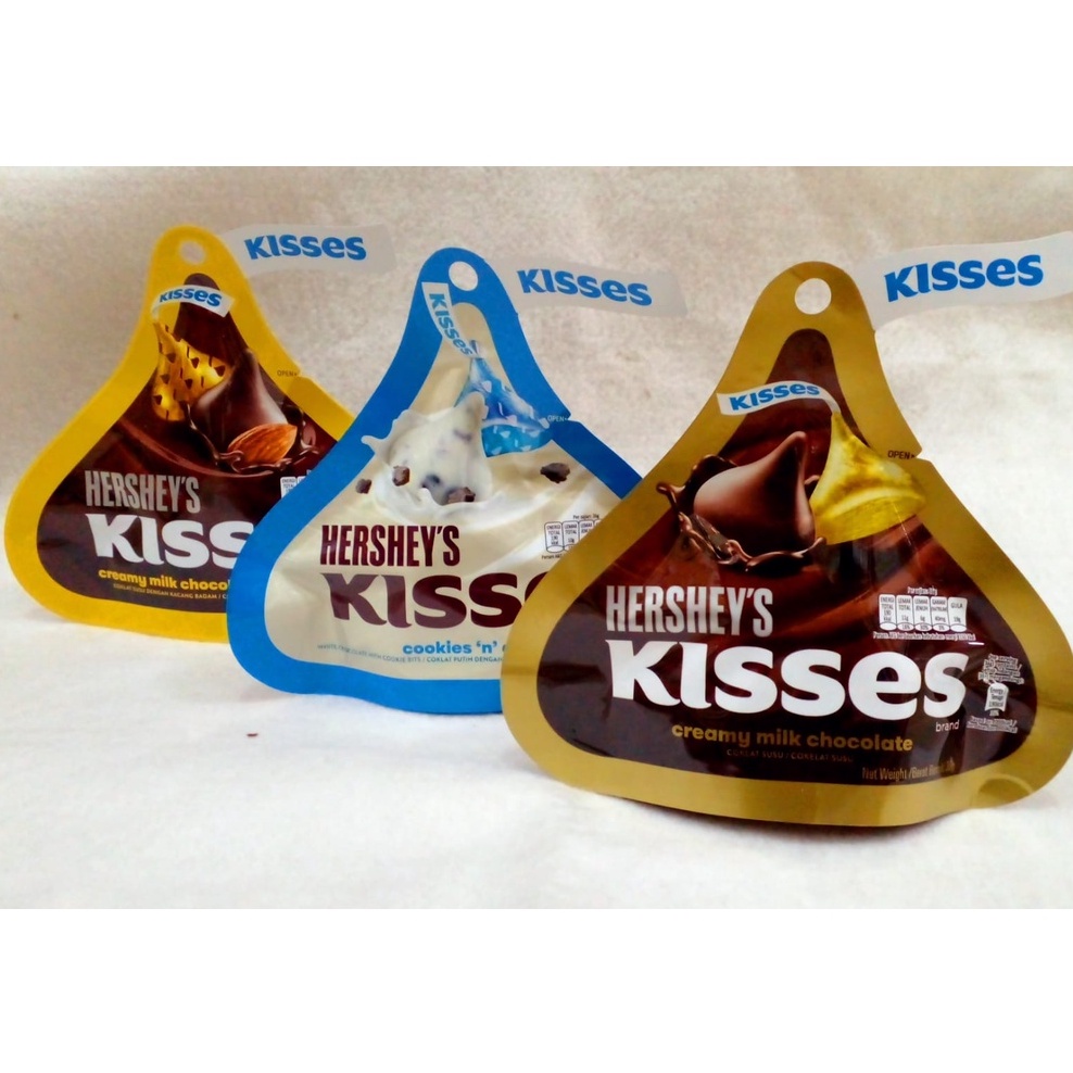 Jual [HALAL] Hershey's Kisses Chocolate 36g / Coklat Hershey Coklat ...