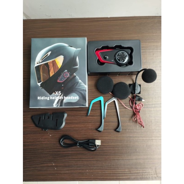 Jual HELMETX5 RETOUCHINTERPHONE BLUETOOTH TERMURAH Shopee