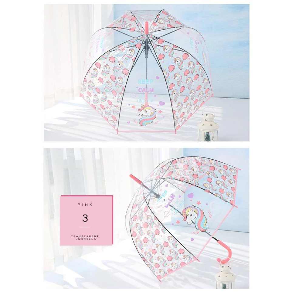 [UNIK88] Payung unicorn transparant | AutoStock