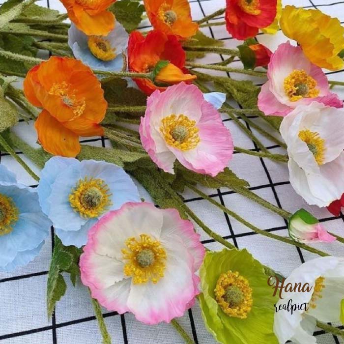 Jual Bunga poppy artificial/bunga plastik dekorasi | Shopee Indonesia